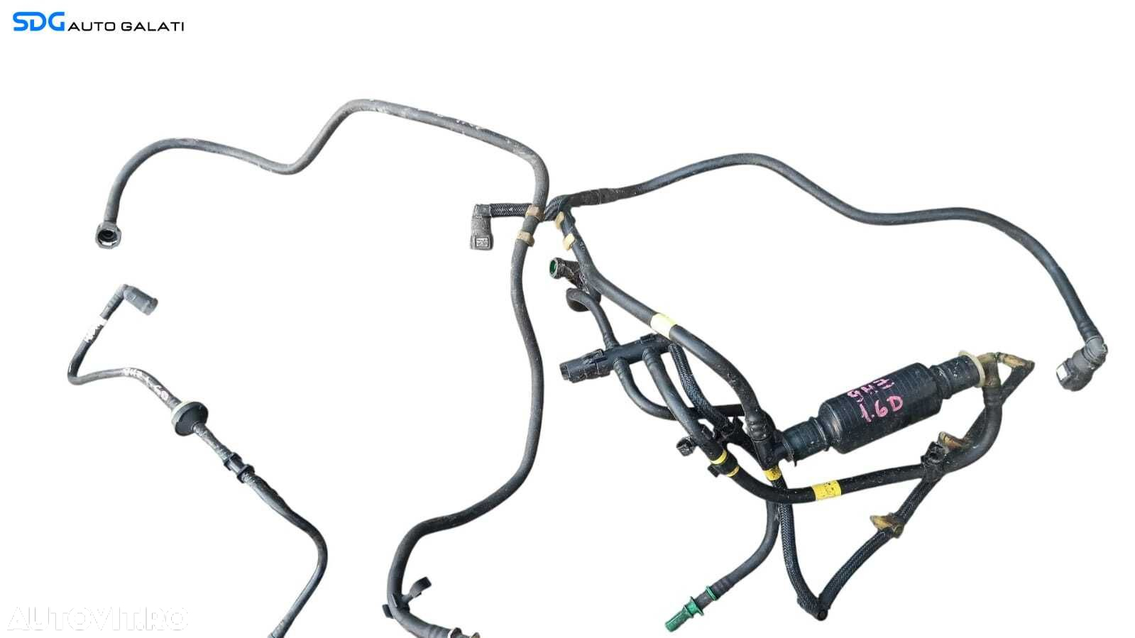 Furtun Furtunuri Conducta Conducte Motorina Citroen C3 1.6 HDI 9HZ 2002 - 2010 [M8414] - 4