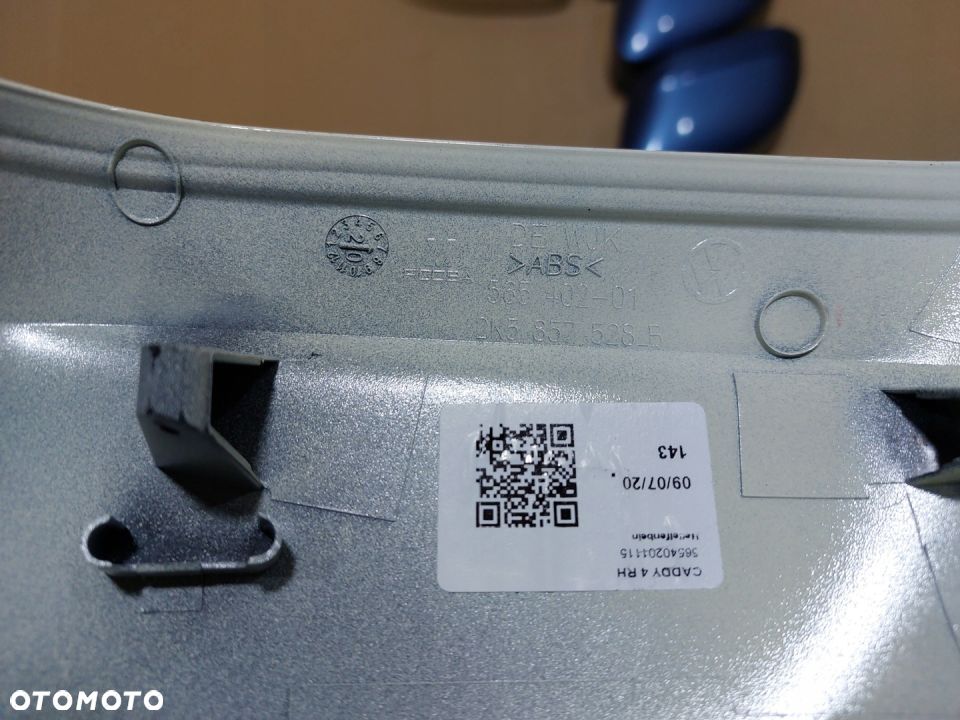 OBUDOWA LUSTERKA VW CADDY 4 2015- 2K5857527B 2K5857528B - 6