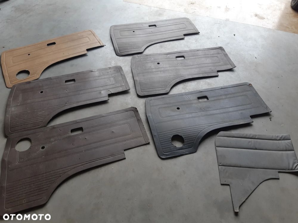 ORYGINALNE boczki tapicerka drzwi VW T3 - 1