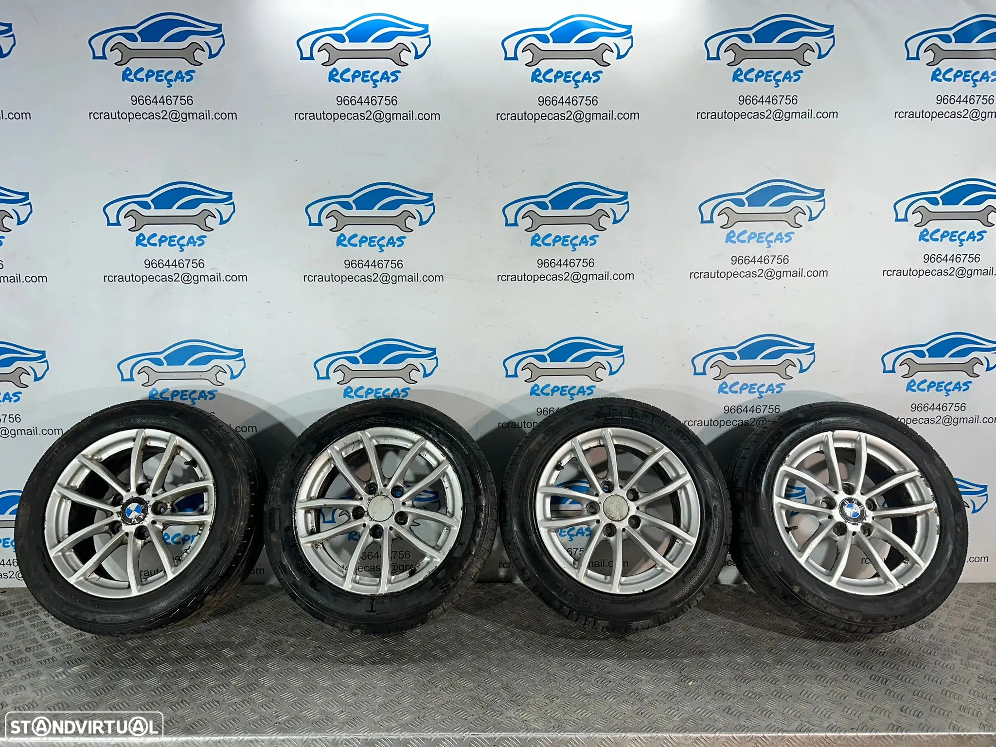 .Conjunto Jantes 16 Originais BMW Style 378 5x120 ET40 7J 6796202 - 2