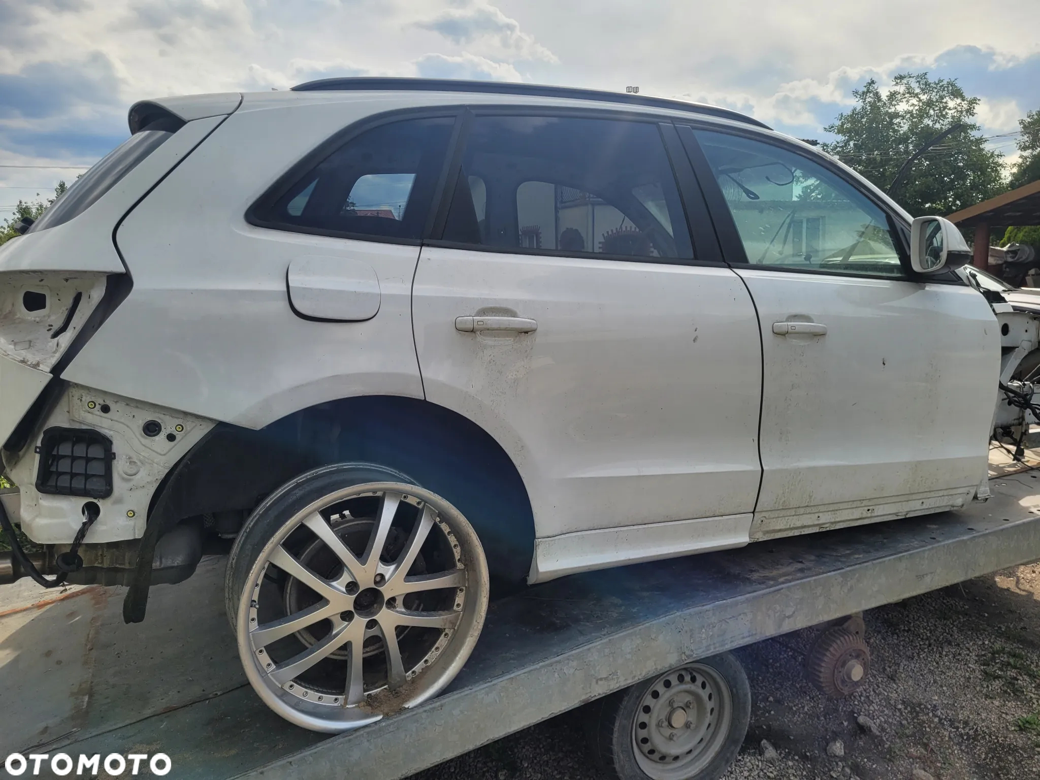 KAROSERIA DRZWI AUDI Q5 3.0 TDI S-LINE 2 WYDECHY WERSJA USA BIAŁE , BIAŁA - 2