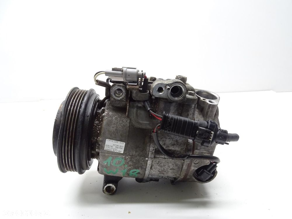 SPRĘŻARKA KOMPRESOR KLIMATYZACJI 447280-6531 1.6 CGI MERCEDES W246 B-KLASA - 2