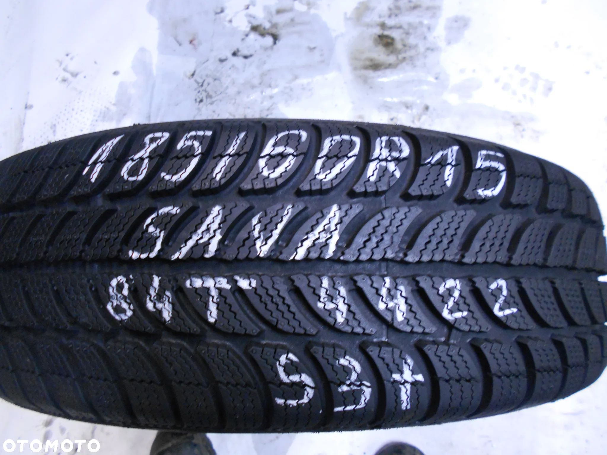 OPONA POJEDYNKA 185/60R15 SAVA ESKIMO S 3+ DOT 4422 8MM - 1