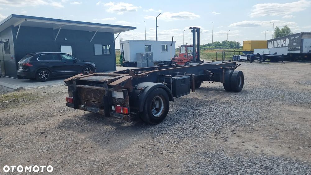 Meiller 9.500zł netto PRZYCZEPA DO ZABUDOWY 6.95M GRUBA RAMA HAKOWIEC  MOŻLIWOŚĆ TRANSPORTU - 2
