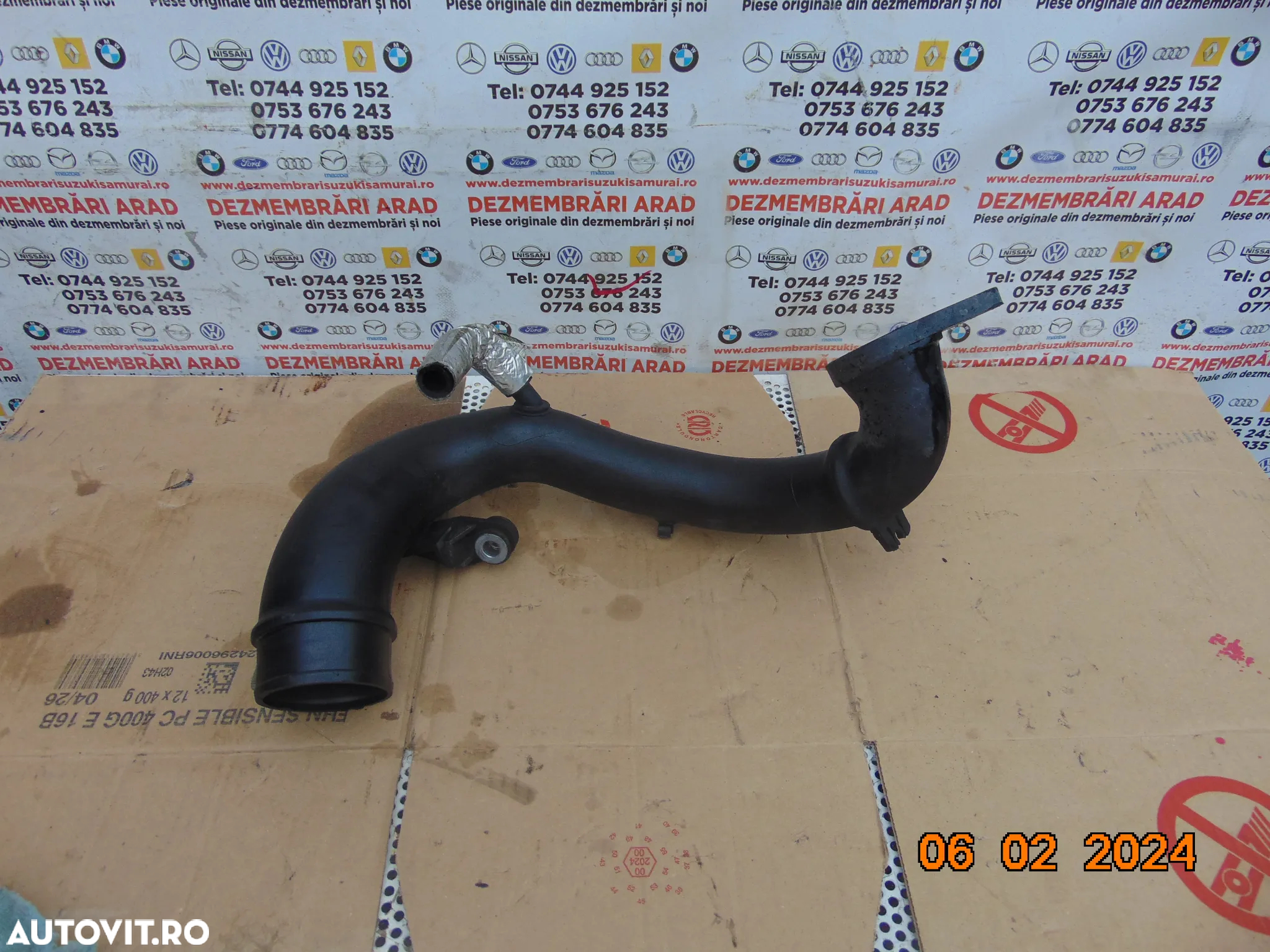 Conducta aer Renault master 2.3 oepl movano nissan nv400 cod 165763705r tub furtun aer - 3