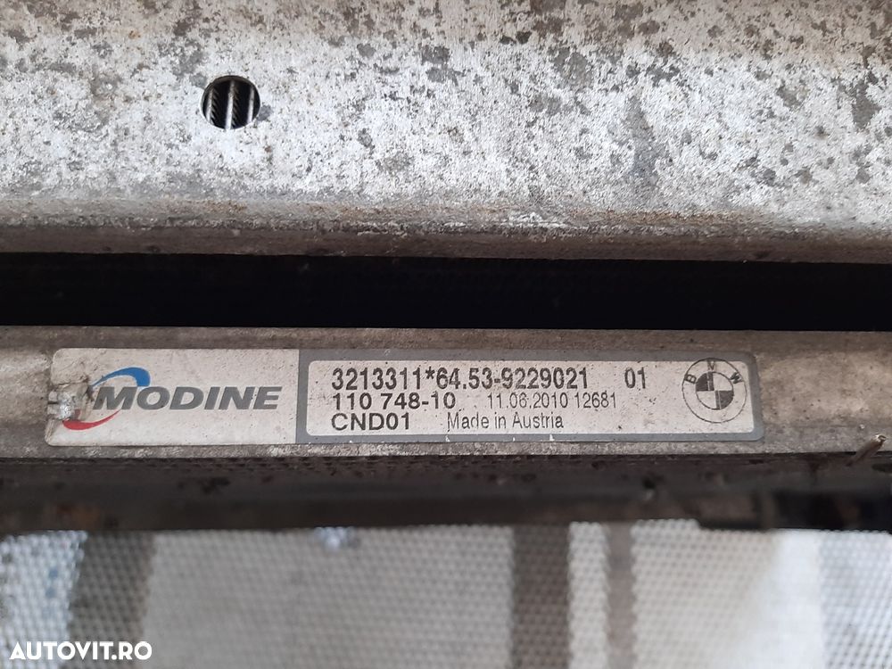 Grup Radiatoare Radiator Apa Clima Intercooler Bmw E87 E81 E90 E91 E92 2.0 Diesel N47 Cod - 7