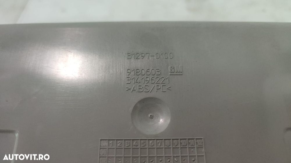 Suport ochelari plafoniera 9180603 Opel Vectra C [2002 - 2005] 1.8 be - 3