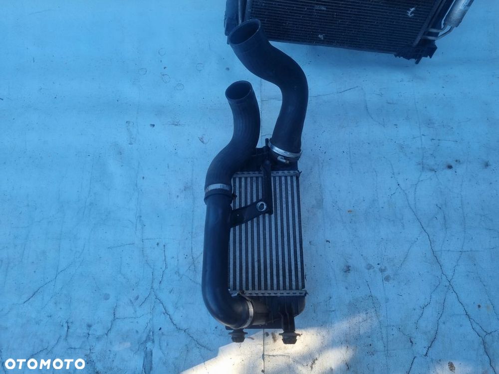 NISSAN JUKE I 1.6 DIG-T KOMPLET CHŁODNIC WENTYLATOR ZBIORNIK INTERCOOLER - 5