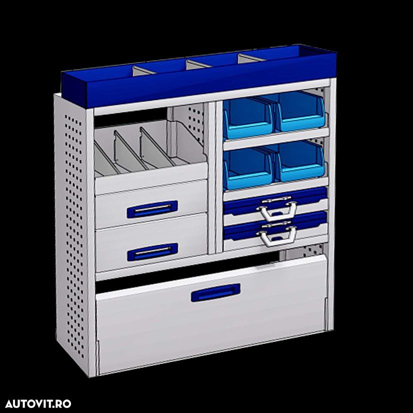 Mobilier autoutilitare - Module standard de mobilier PROVAN dedicate autoutilitarelor MEDII - 1