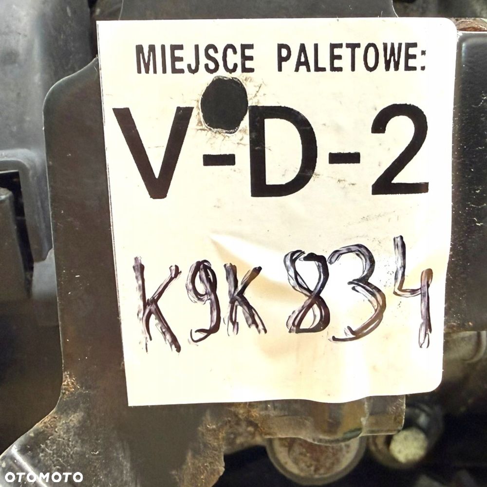 SILNIK K9K834 Renault Megane Scenic III Fluence 1.5 DCI 90KM diesel komplet - 11