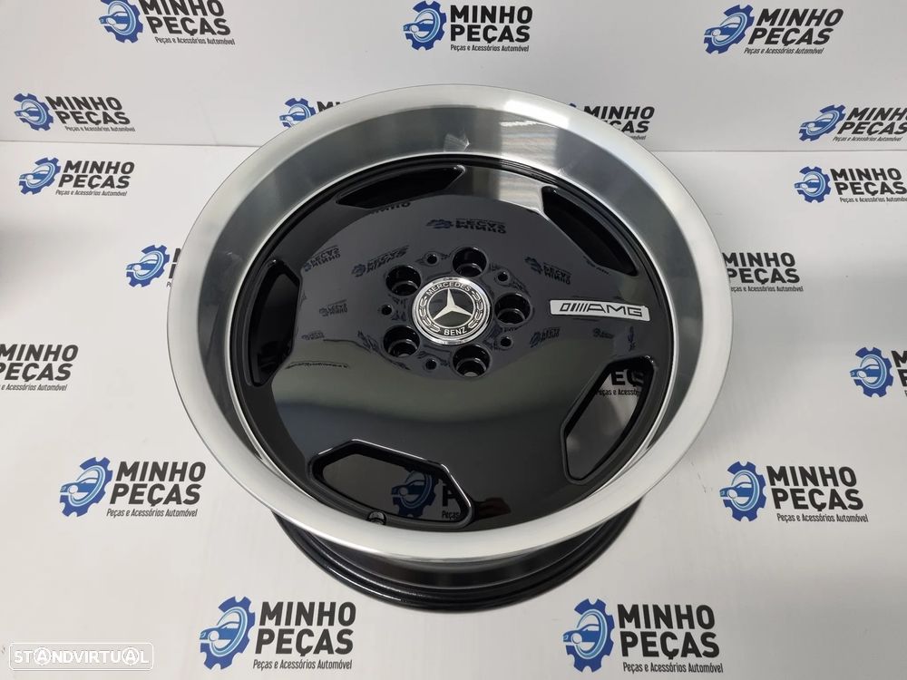 Jantes Mercedes Monoblock AMG em 17 Pretas - 7