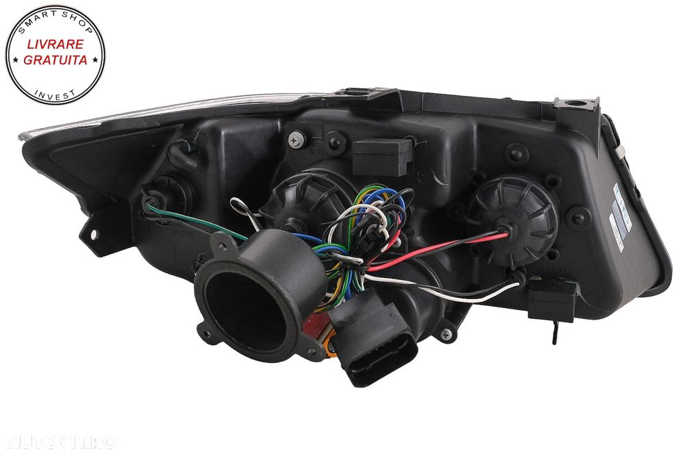 Faruri 3D LED Angel Eyes BMW Seria 3 Limousine E90 Touring E91 (03.2005-08.2008) L- livrare gratuita - 19