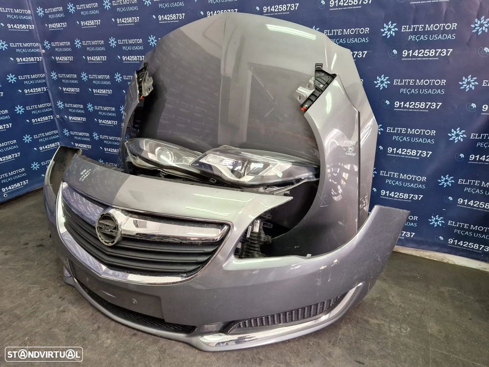 Frente completa usada OPEL INSIGNIA RESTYLE FACELIFT G09 2.0 CDTI capot parachoques guardalamas oticas radiadores - 1