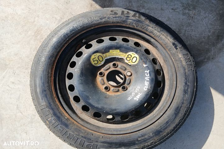 Roata de rezerva slim R16 30683913 21608236191 4.00BV16 ET25 125/85 R - 1