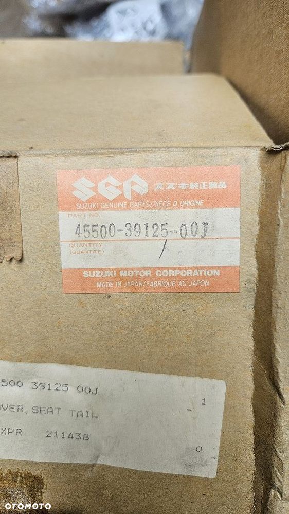 Nowy Schowek Tył Ogon Suzuki GP100 / GP125  45500-39125-00J - 13