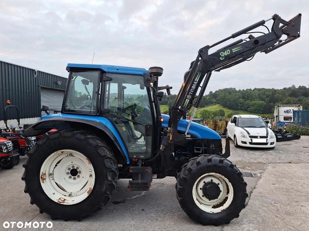 New Holland TS90, ciągnik turbo i ładowarka 2003 SLDP dobre opony poręczne - 6