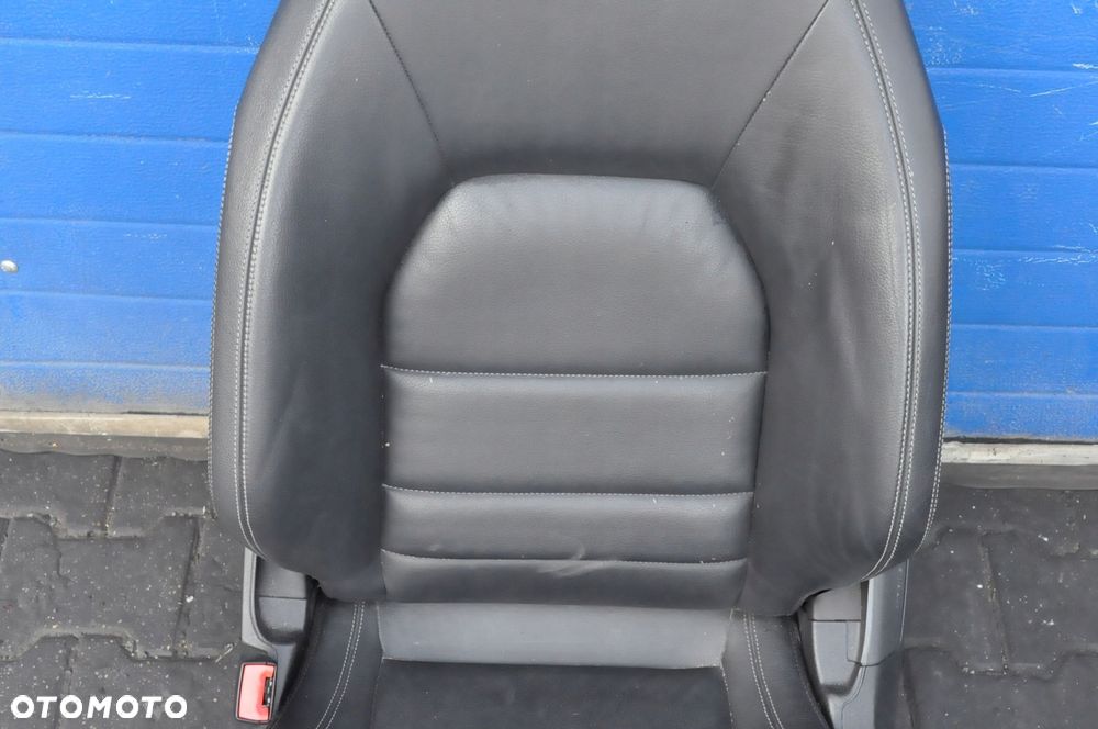 MERCEDES A207 FOTEL LEWY PRZÓD SKÓRA ANGLIK - 6