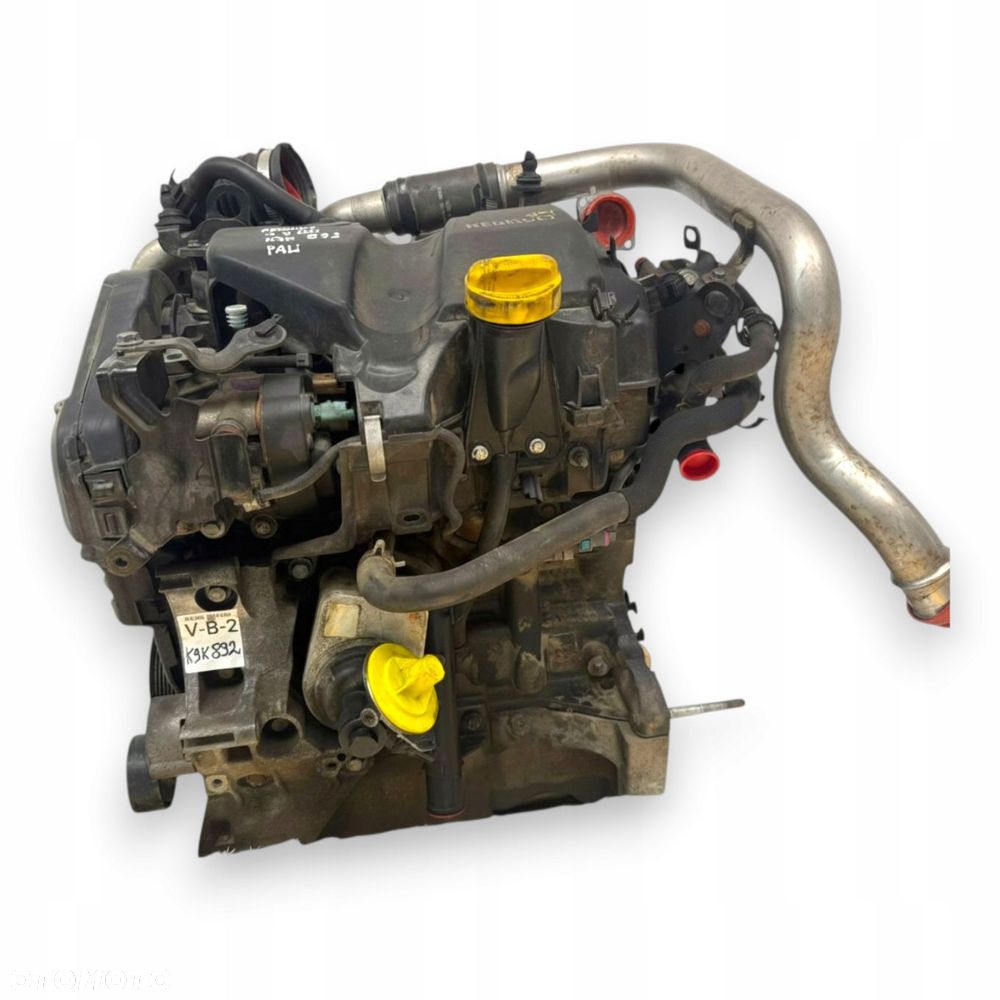 SILNIK K9K892 Nissan NV200 Dacia Logan Duster Sandero 1.5 DCI 90KM diesel - 5