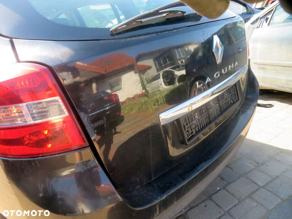 KLAPA BAGAŻNIKA TYLNA LAGUNA III PH1 KOMBI NV676  CZARNY RENAULT 2007-2012 - 6