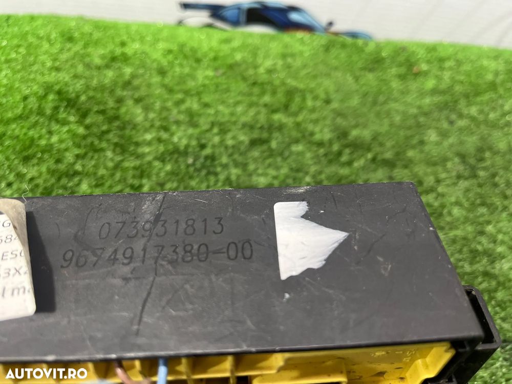 TABLOU PANOU SIGURANTE PEUGEOT 308 1.6 DIESEL 2014 COD OEM 9807091580 9674917380 967491738000 2013-2021 - 4