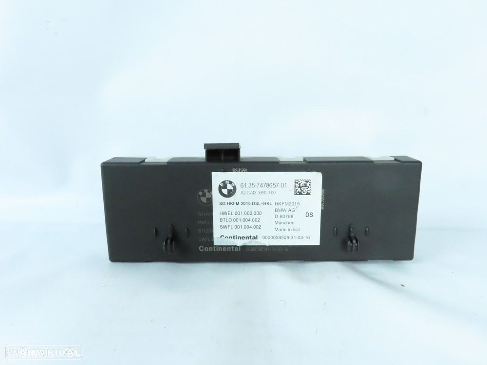 Modulo Tampa da Mala Seminovo/ Original BMW 5 Touring (G31)/BMW 3 Touring (G21)... - 1