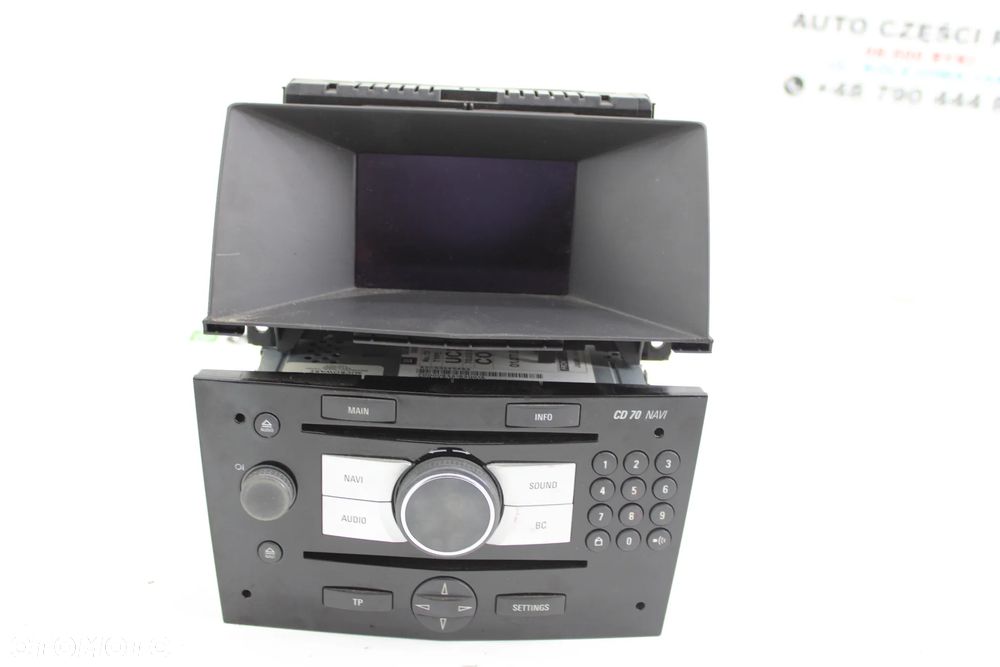 Opel Astra H Coupe GTC Radio Wyświetlacz   13262751 - 1