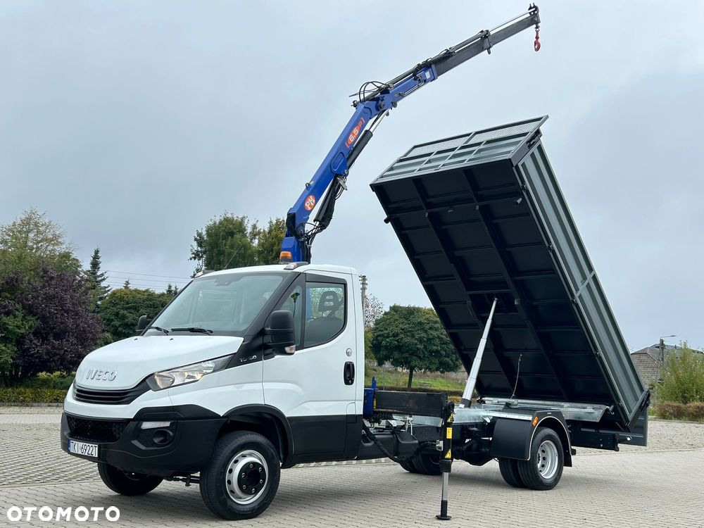 Iveco DAILY 72-180 3.0 HPI 180KM * HDS PM 6.5 * 2800 Udźwig * 82 Tyś km* Wywrotka 3 Stronna *Blokada Mostu! - 21