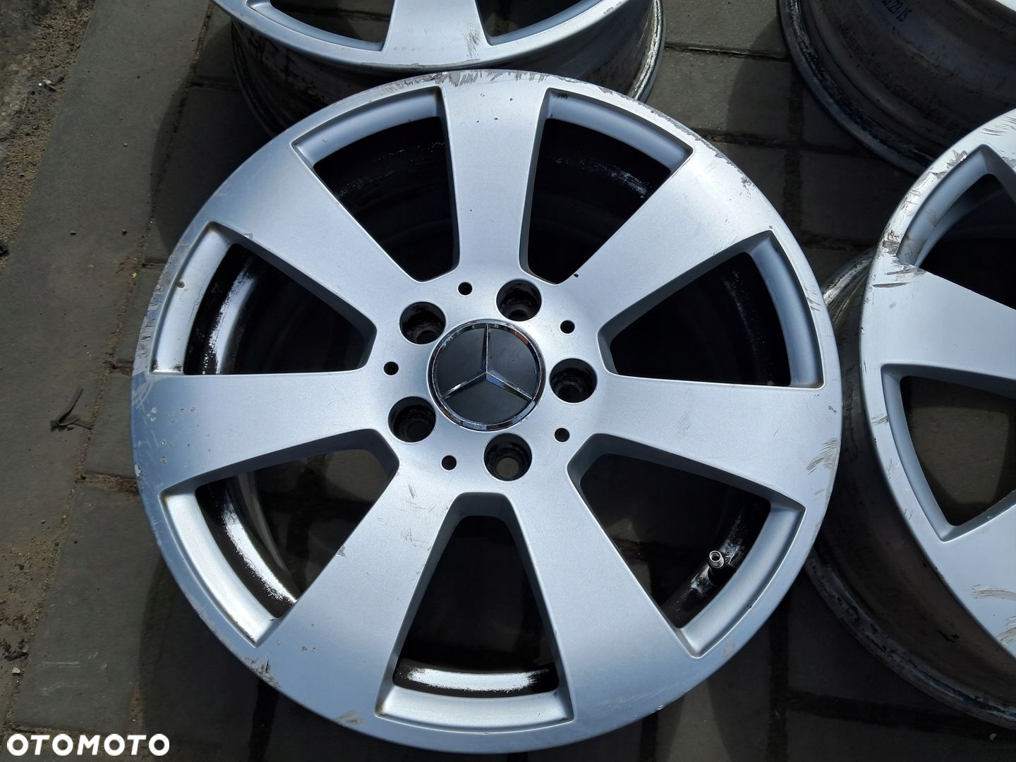Mercedes C KLASA W204 FELGI aluminiowe 16" 5x112 zamiennik - 5
