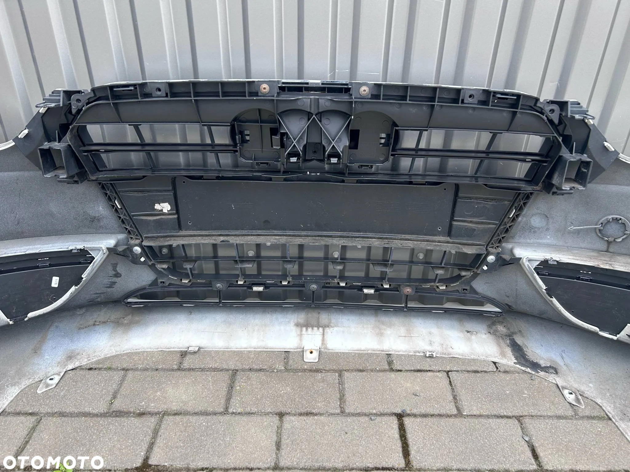 Audi A4 B8 FL Lift Zderzak przód przedni grill LY9C kompletny 2011-15r. - 6