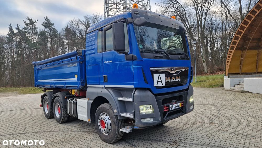 MAN TGS 26.460 Meiller kipper z Niemiec - 16