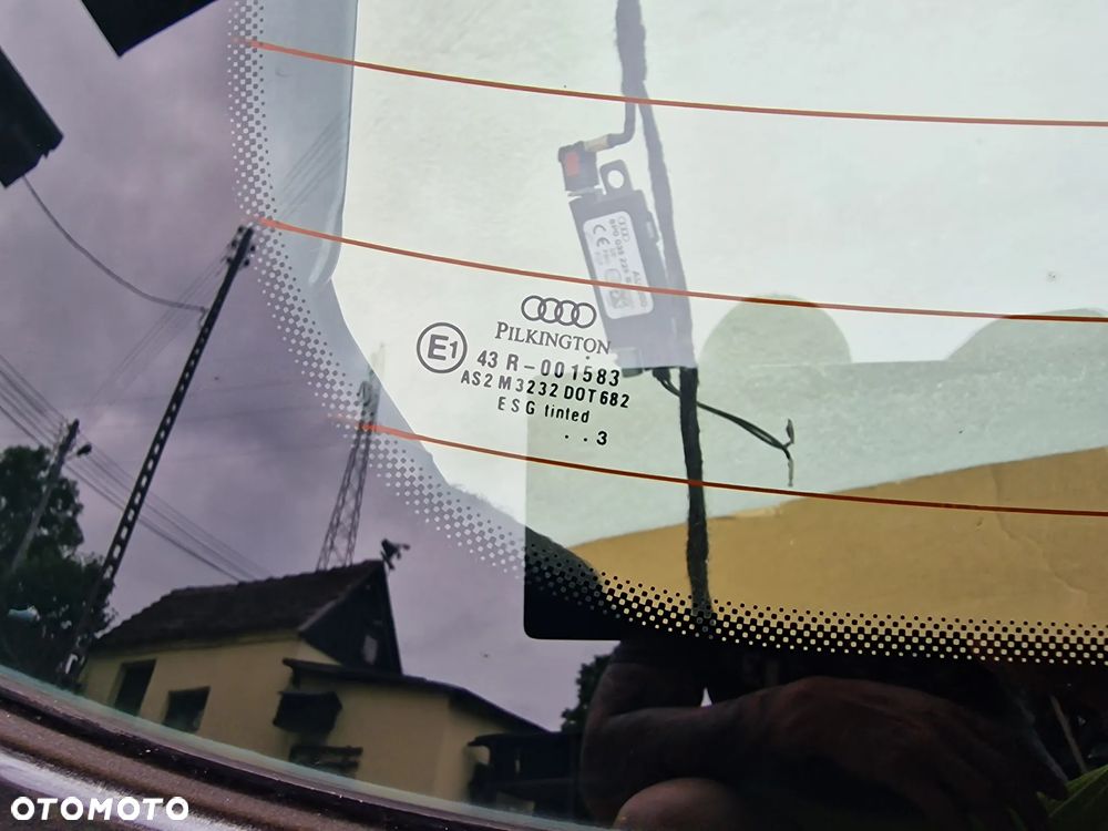 AUDI A3 8P / 8P LIFT 3 DRZWI 03-12 KOMPLETNA KLAPA TYLNA TYLNIA TYŁ CIEMNOSZARY METALIK , NR AUKCJI KL23 - 9