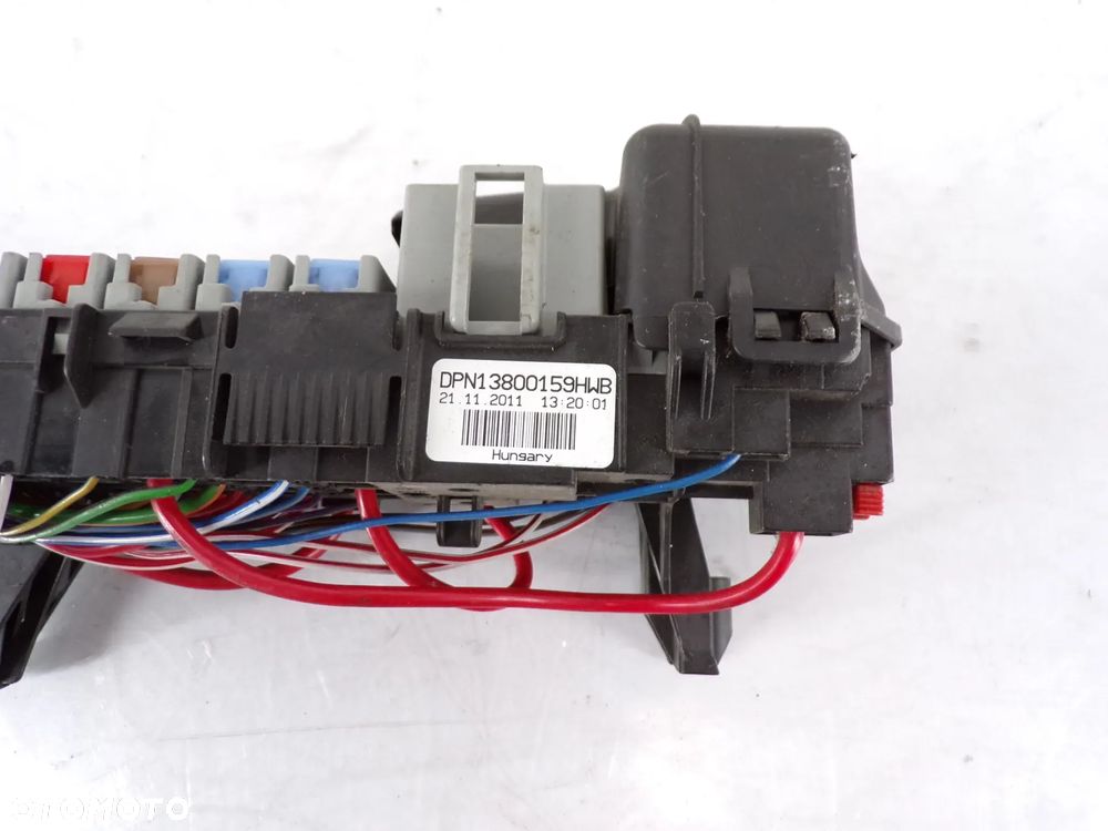 Wiązka silnika skrzynka bezpieczników wtyczka XC60 I klema 30644808 czujnik - 12