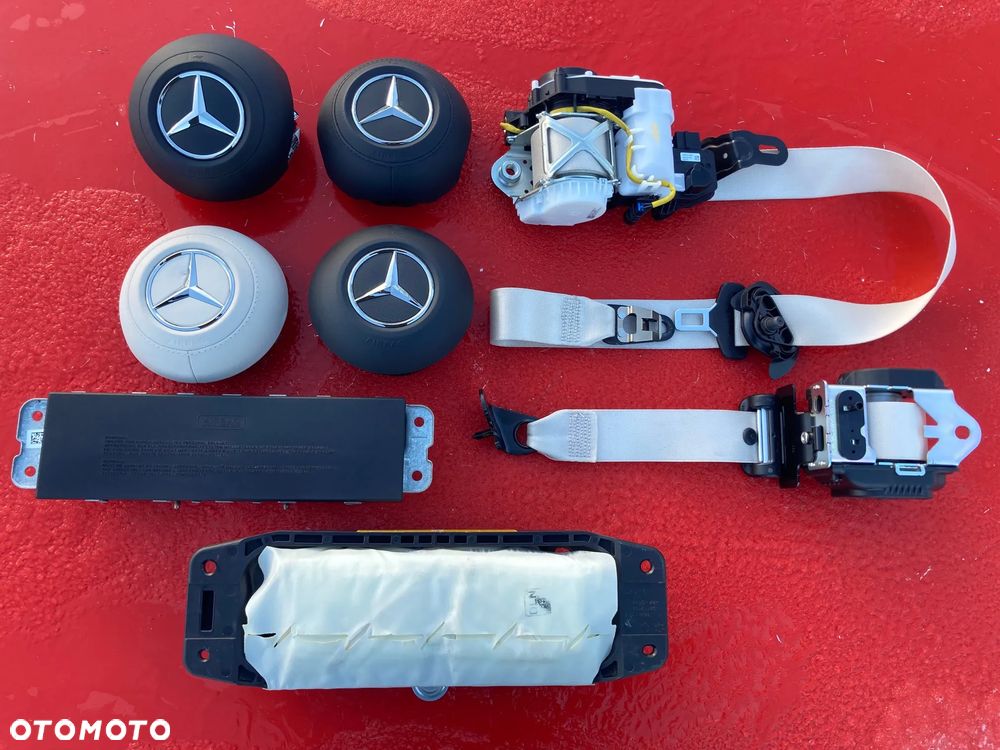 MERCEDES SL W231 A W177 EQA EQB W243 B GLB W247 C W205 W206 EQC W293 CLA W118 CLS W257 E E213 S W217 W222 W223 AMG-GT GT-R  W190 W290 GLA W156 GLC W253 W254 GL ML GLE GLS W166 W167 W292 G W463 W483 V W447 EQV EQC W293 EQE W295 EQS W297 W906 W910 PODUSZKA AIRBAG SRS AIR BAG PODUSZKA POWIETRZNA KOLANOWA KOLAN KNEE naprawa regeneracja Raz2 !!! - 2