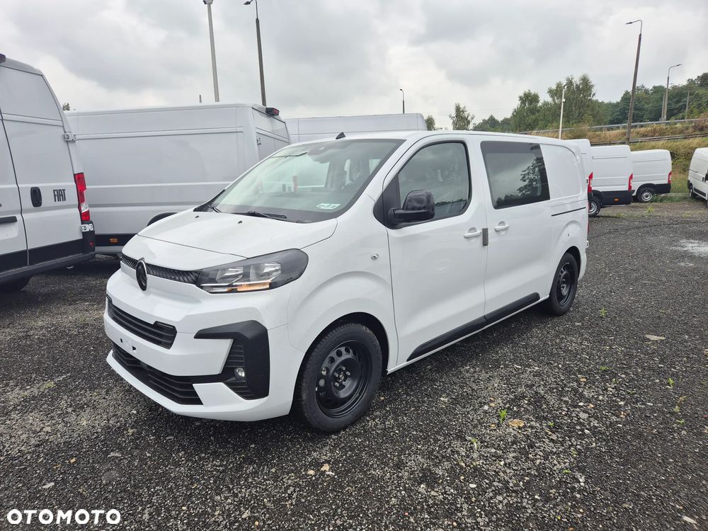 Citroën Jumpy Furgon Brygadowy Modułowy 6miejsc M 2.0 HDi 144KM !! OD RĘKI !! - 2