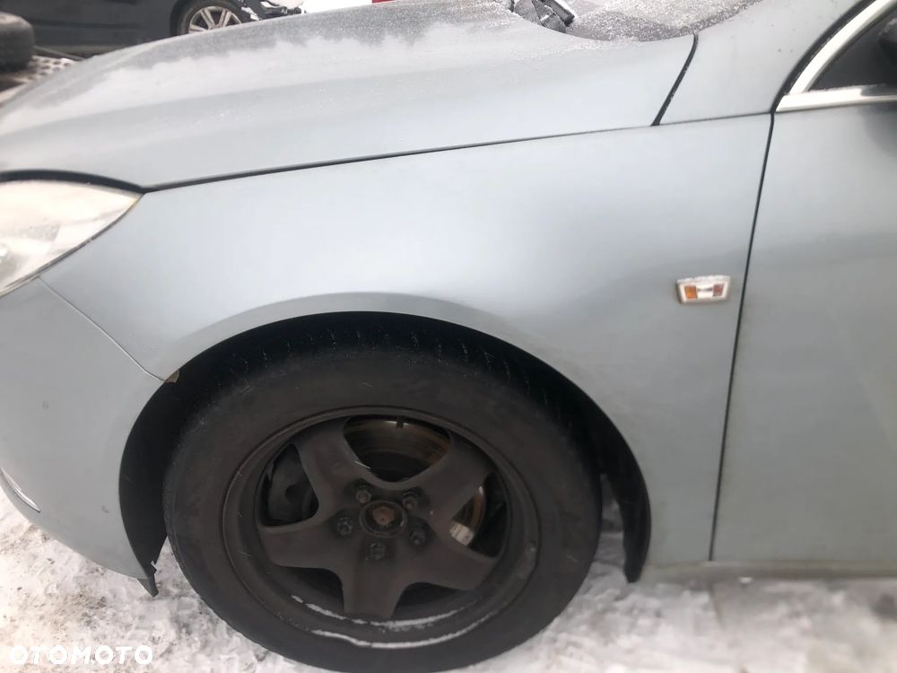 BŁOTNIK PRAWY LEWY PRZÓD OPEL INSIGNIA A SREBNY, CZARY - 1