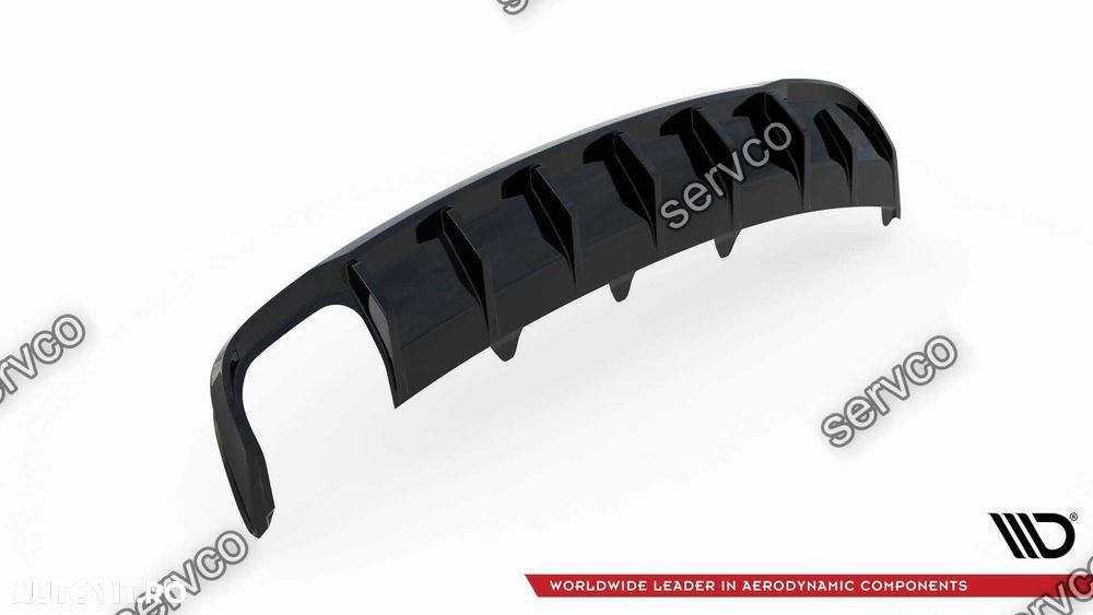 Difuzor bara spate Audi A4 B8.5 Facelift 2011-2015 v21 Maxton Design - 7