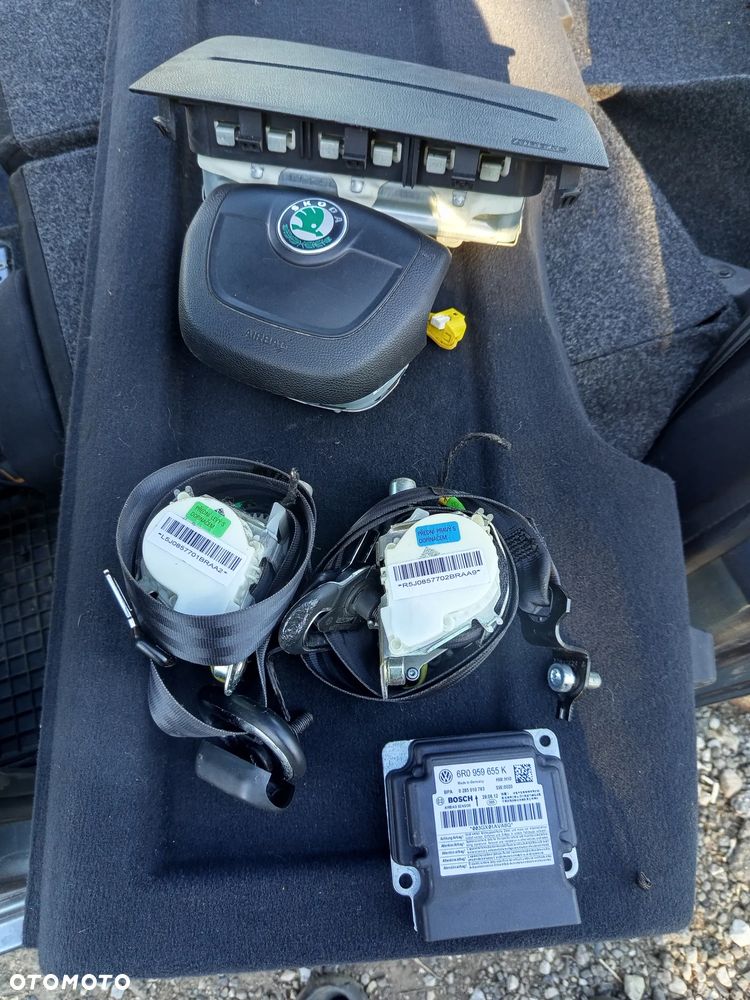 Skoda Fabia II liift airbag poduszka komplet - 8