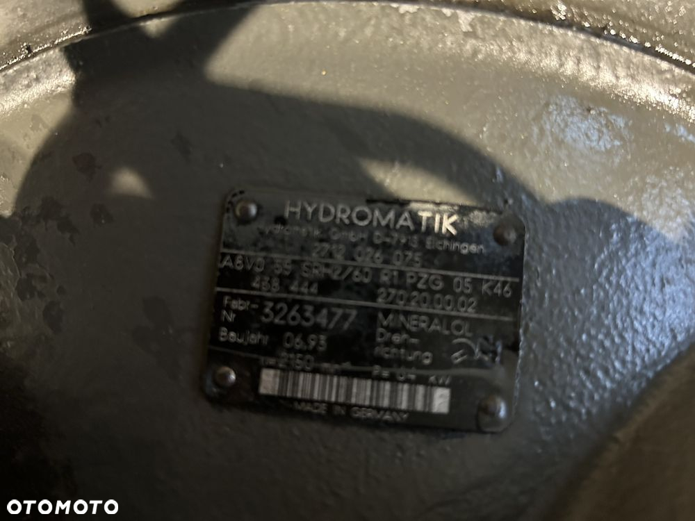 Pompa do koparki zeppelin zm15 hydromatik A8V0 55SR H2/60 - 6