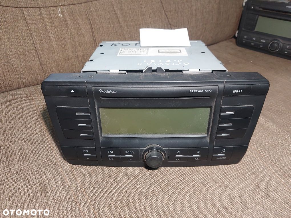 Oryginalne radio skoda - 1