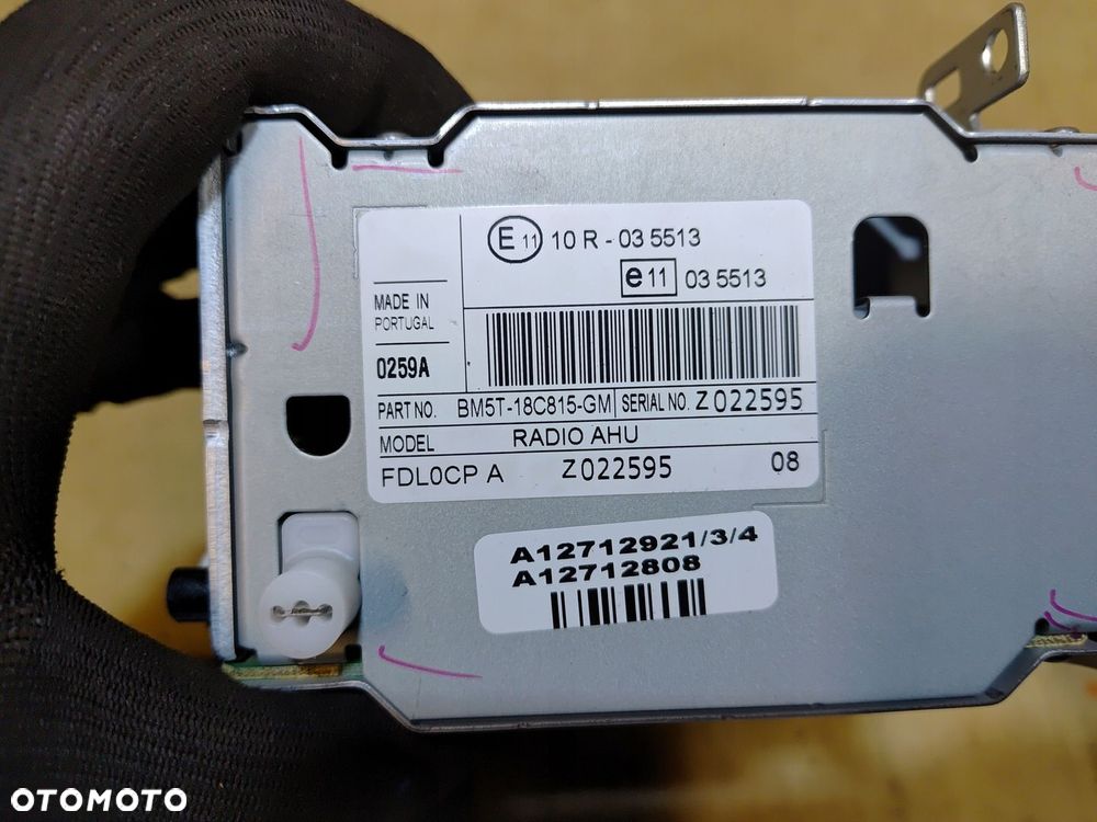 FOCUS MK3 RADIO PANEL BM5T18C815GM - 6