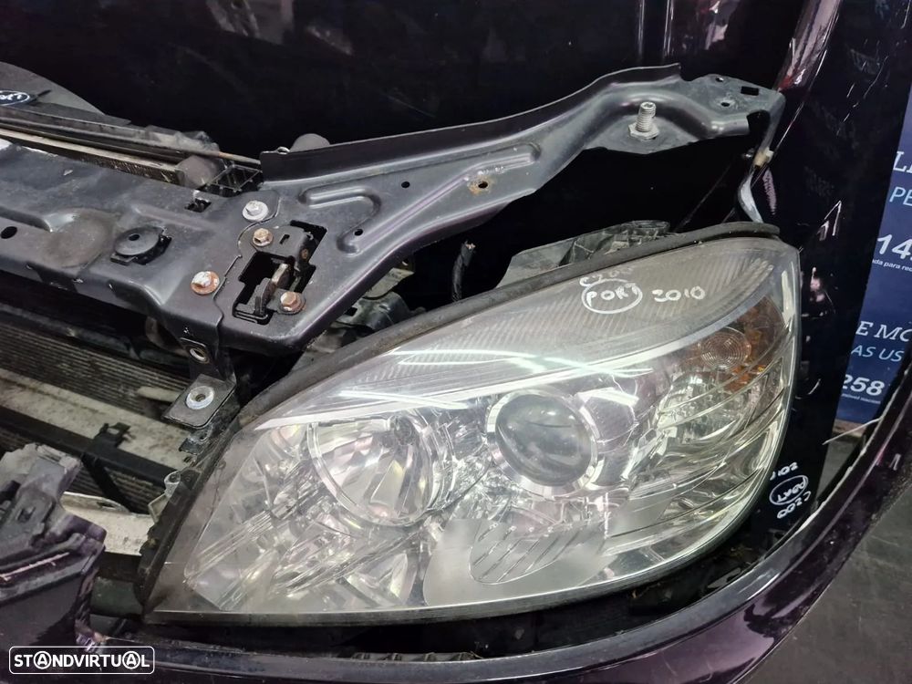 Frente completa usada MERCEDES CLASS C W204 PACK AMG CDI parachoques oticas capot guardalamas reforço - 7