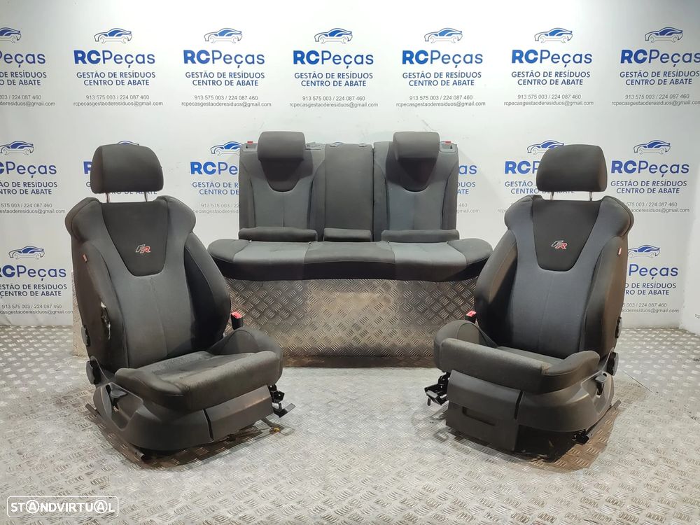 Conjunto Bancos Originais Tecido Seat Leon 1P FR - 1
