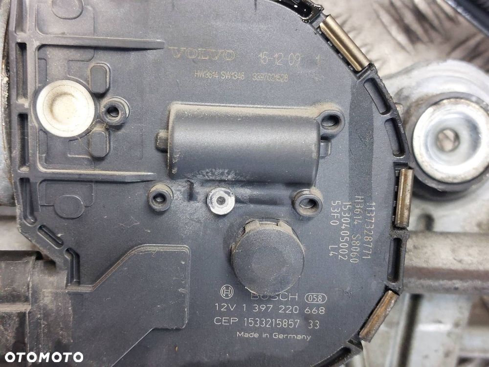 MECHANIZM WYCIERACZEK SILNICZEK PRZÓD RAMIONA VOLVO V70 III 31333456 - 4