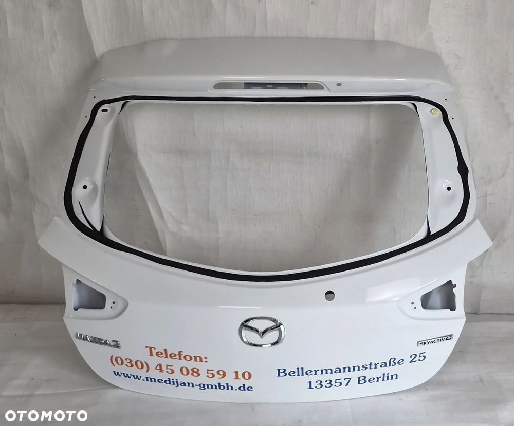KLAPA BAGAŻNIKA MAZDA 2 III DJ DEMIO IV SKYACTIVE G 2014-2021 - 1