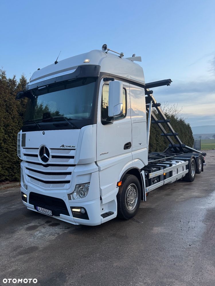 Mercedes-Benz ACTROS / 2553 / ACC / E 6 / MP 5 /TIPPER, BDF ,WYWROT / RETARDER/ GIGA SPACE/Niski Przebieg 366 Tys Km! ASO - 11