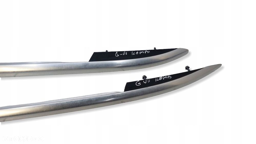 vw golf vii 7 kombi reling relingi dachowe 5g9860043c 5g9860044c komplet - 2