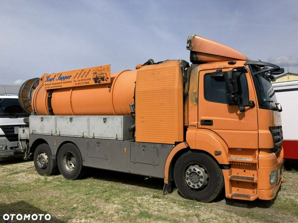 Mercedes-Benz AXOR 2543 Asenizacyjny kanalizacja szambiarka Wuko Beczka 2010 - 11