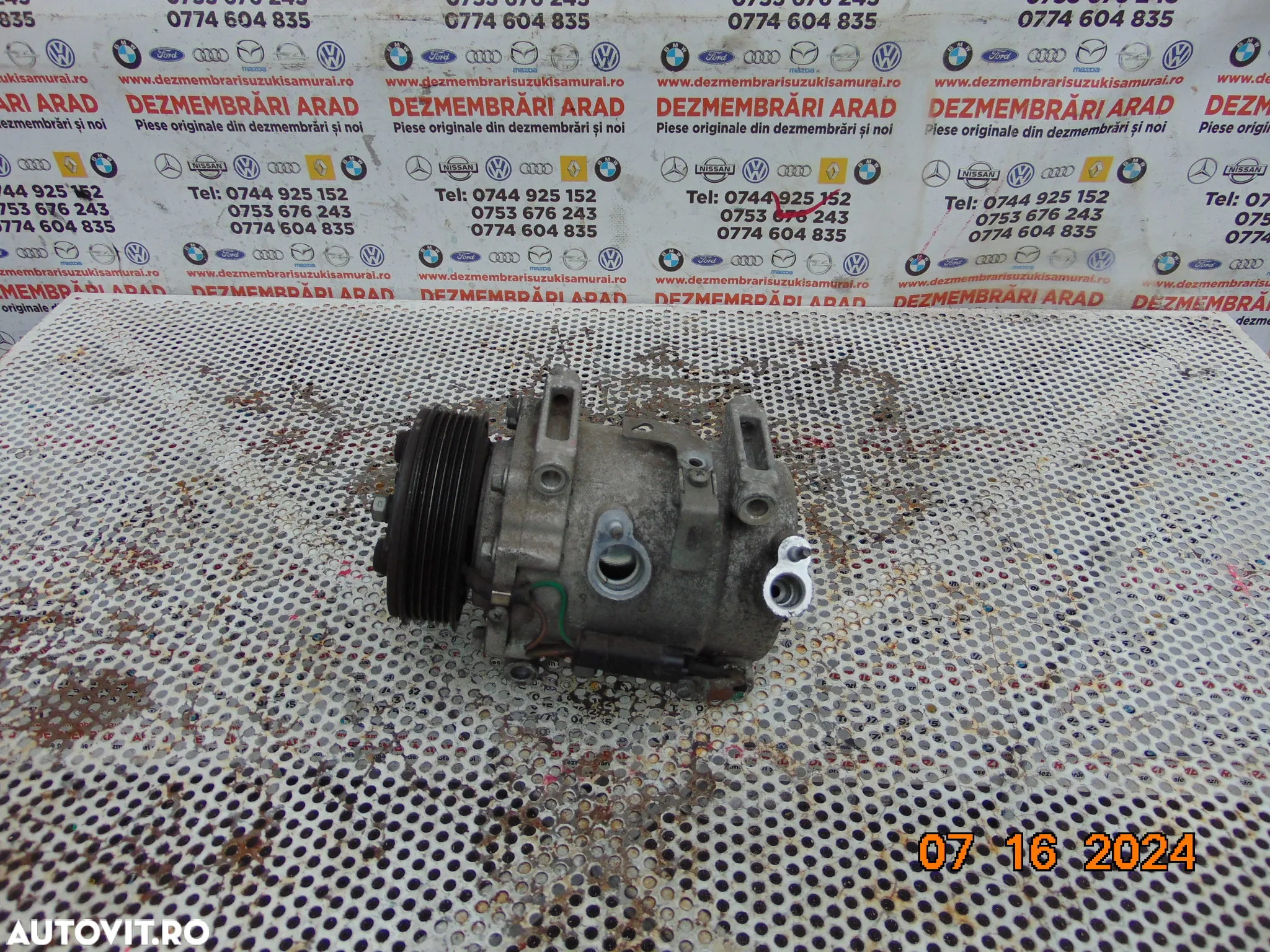 Compresor clima Opel Crossland grandland corsa F Mokka 1.2 1.4 peugeot 2008 2007 3008 208 308 partn - 9