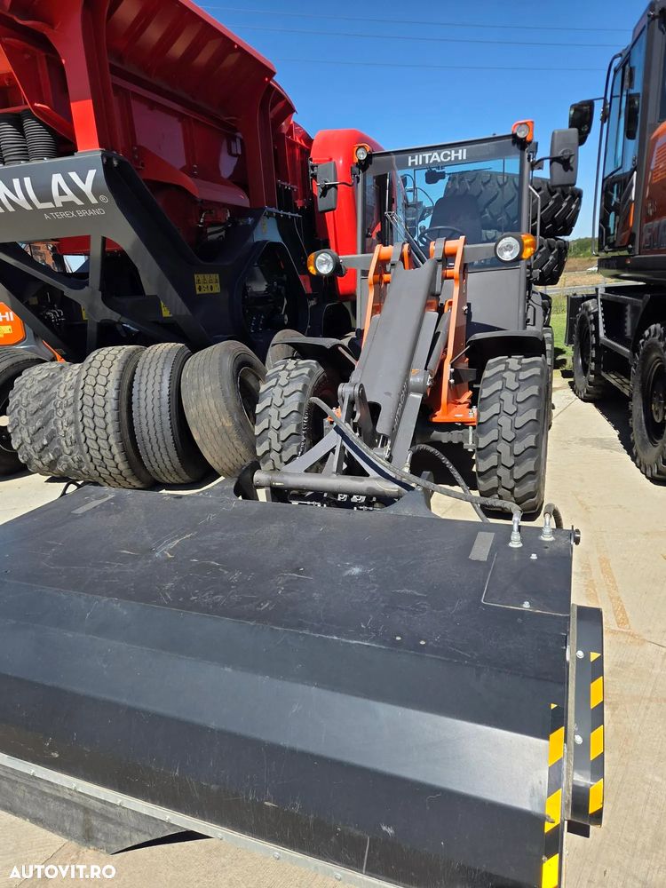 Hitachi ZW75-6, 2023, 151h, EX DEMO, 6 tone, ridica 2,4tone la 3,2m, Cupla rapida, CUPA 1mc, FURCI, articulat, transmisie 4x4, Deutz 75CP, 2 locuri, produs in Germania, posibilitate leasing 4 ani-PROMOTIE 51.900 EUR+Tva - 22