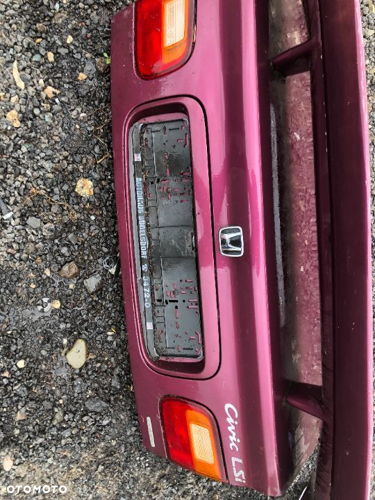 honda civic lsi klapa bagażnika spoiler - 2